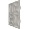 Ekena Millwork 19 5/8in. W x 19 5/8in. H York EnduraWall Decorative 3D Wall Panel Covers 2.67 Sq. Ft. WP20X20YOGCG - alternate 3